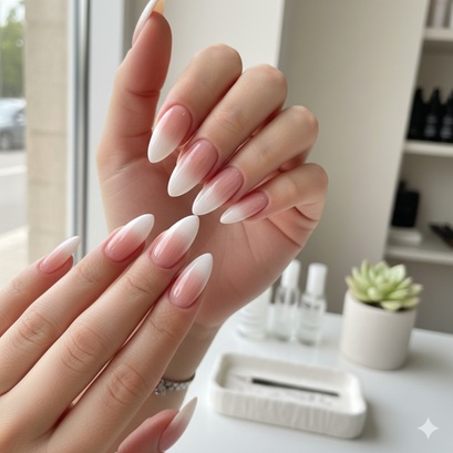 ongles pose americaine