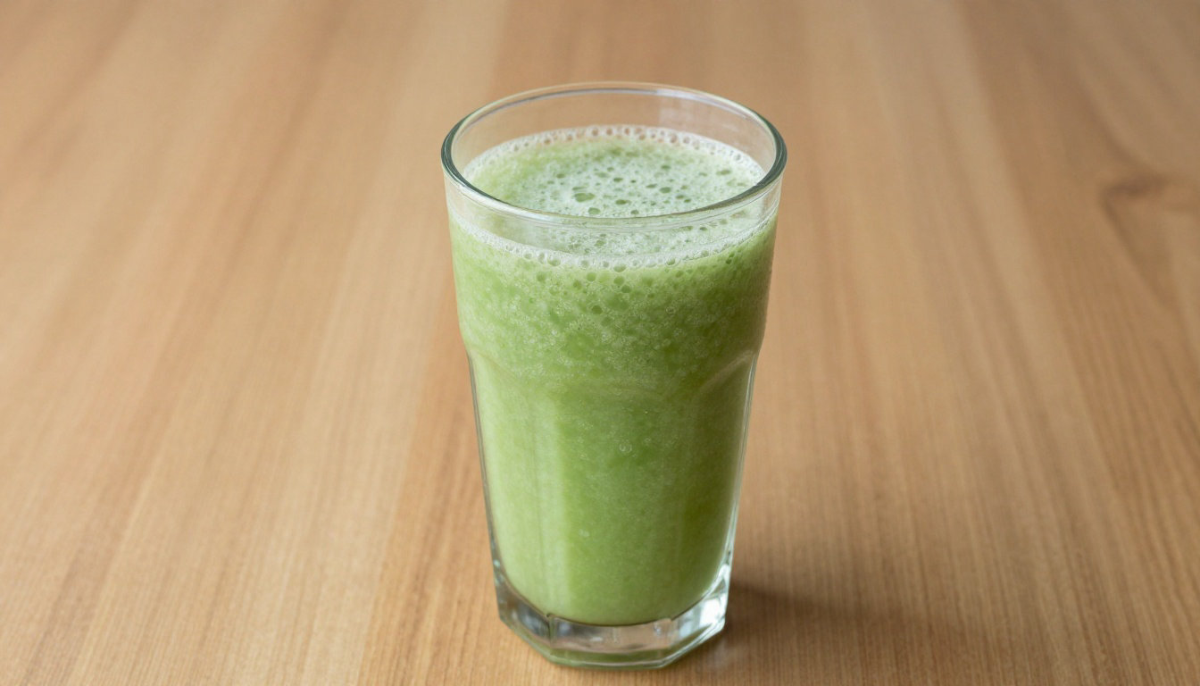 Le smoothie détox fraîcheur au concombre et à la pomme