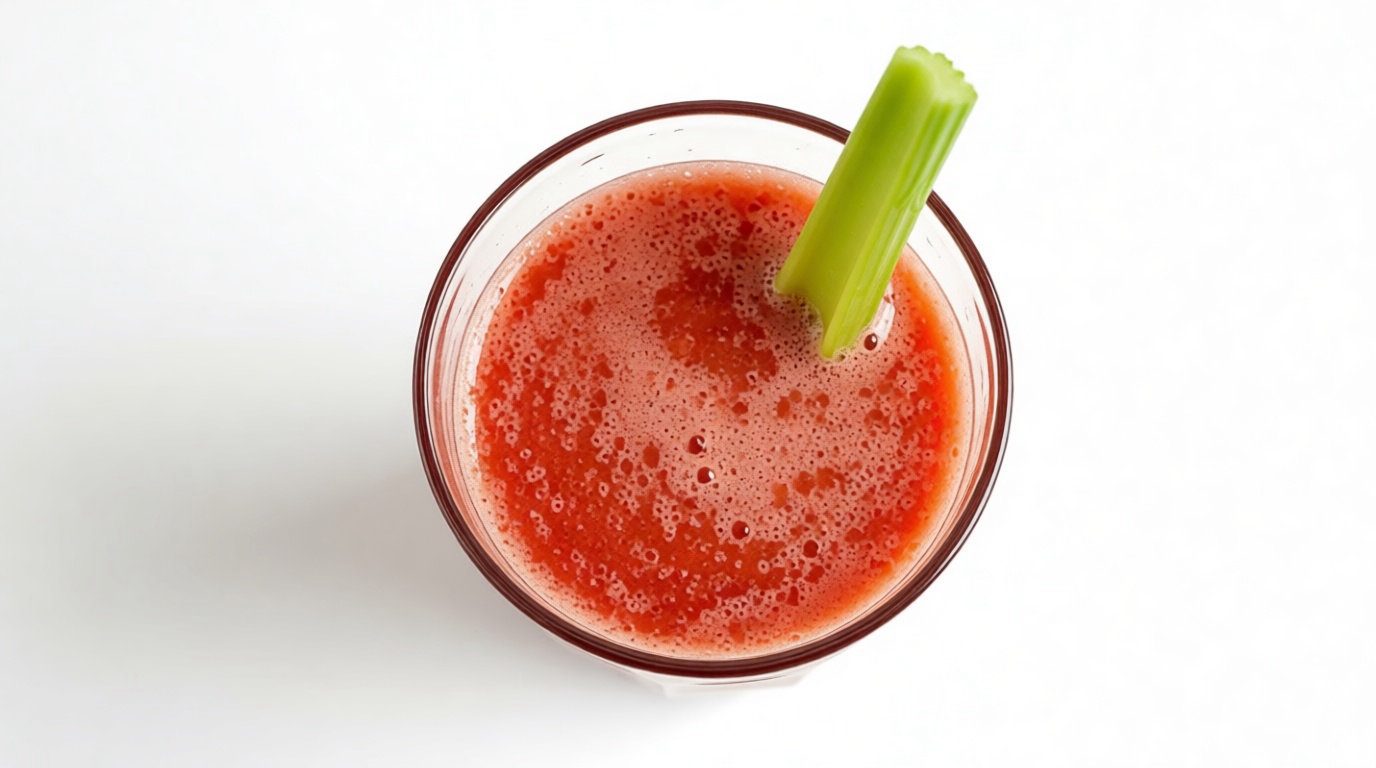 Le smoothie anti-gonflette au yaourt bifidus et à la tomate