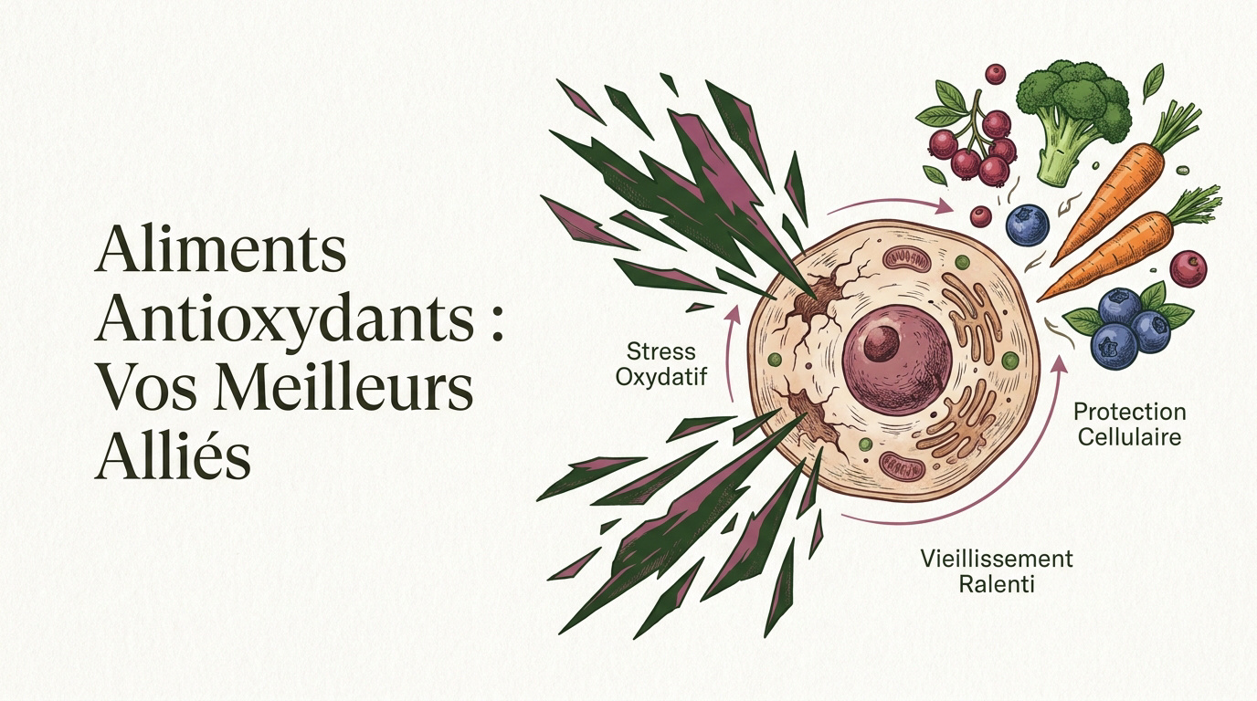 Fruits et légumes antioxydants