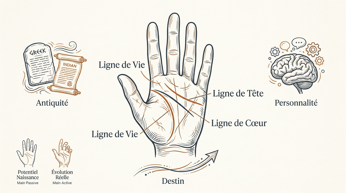 Analyse des lignes de la main