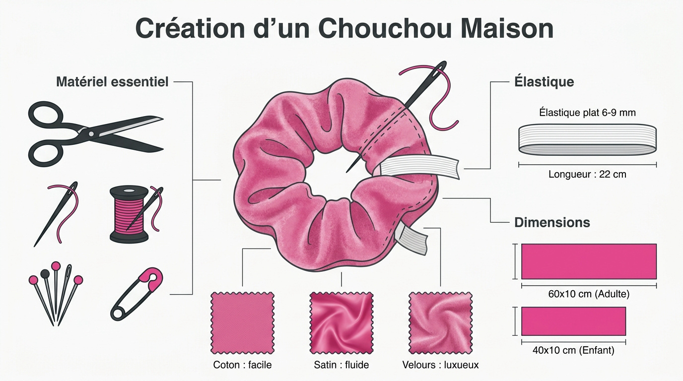 Étapes création chouchou