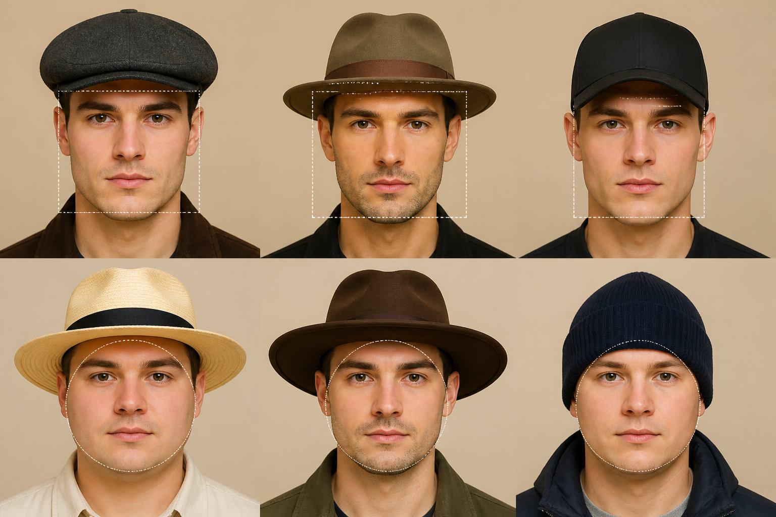 Trouver le modèle idéal selon la forme de ton visage